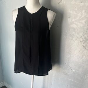 Maeve Elegant Black Sleeveless Top
